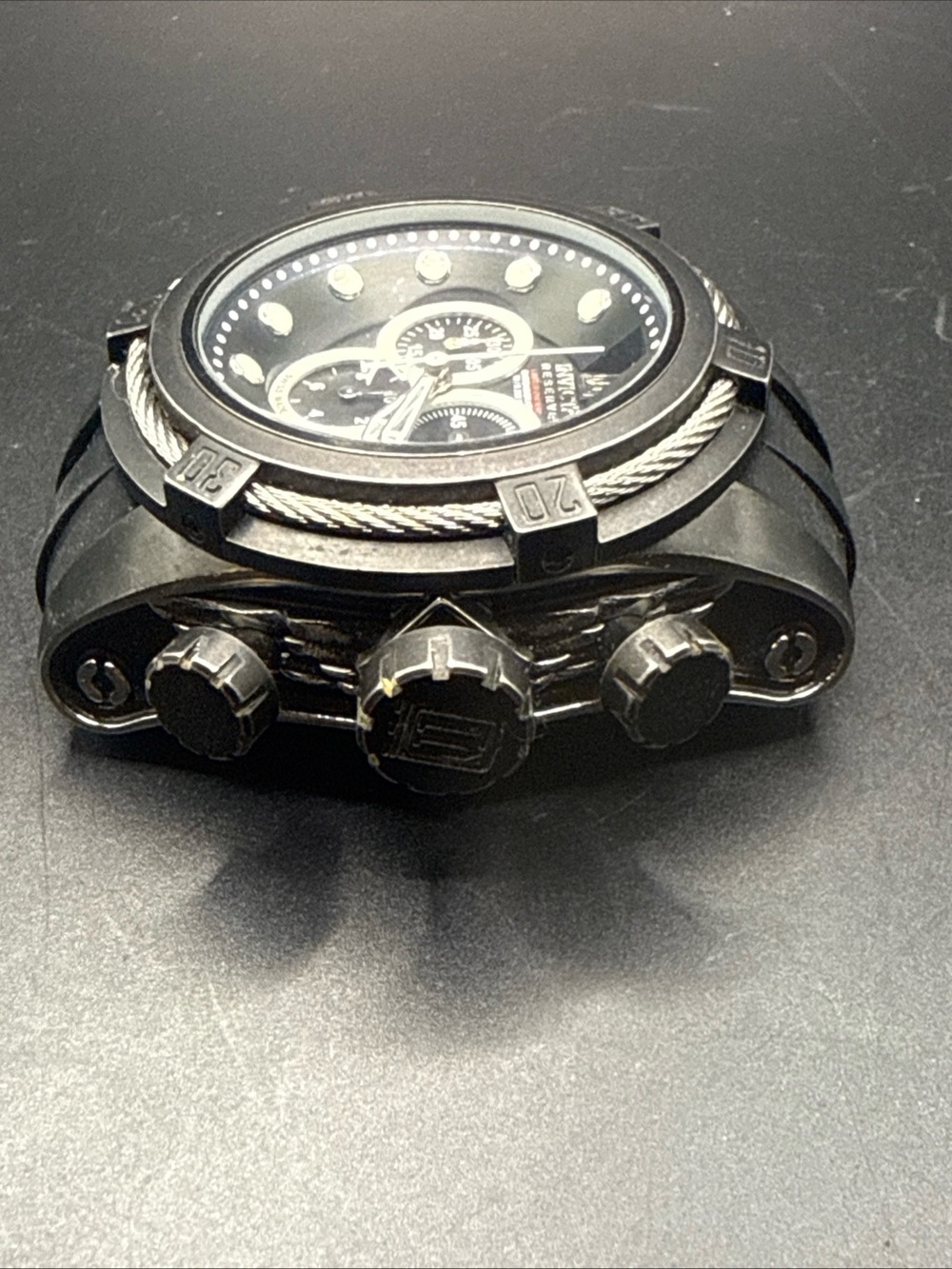 Invicta Reserve Jason Taylor #17838 Limited Edition 999 Made New Battery Needs B - Picture 4 of 7
